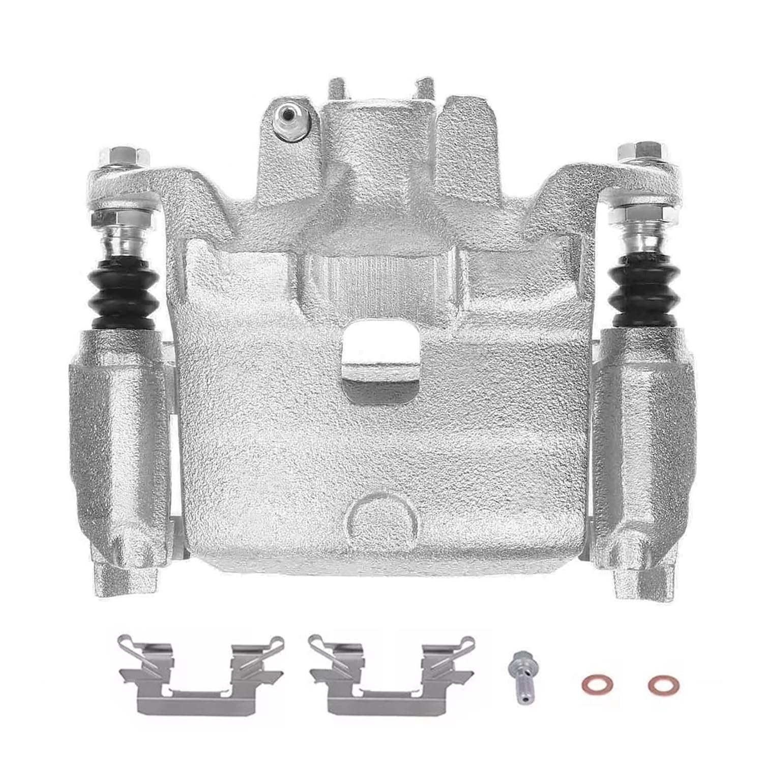 Detroit Axle - Front Brake Calipers for 2013-2021 Nissan Altima 2014-2017 Leaf, 2014 2015 2016 2017 2018 2019 2020 Disc Brake Calipers with Brackets Assembly Replacement