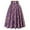 Purple, variant on Skirts for Women Products Skirt Ladies 0 4 Plaid Fashionable Casual Court Dress Pleated Skirt Half Skirt Brick Red L