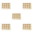 thumbnail image 1 of Thinsony Jewelry Display Tray Case Beads Holder Ladies Bangles Gemstone Stackable 12grids 7.87x5.91x1.38 Inch 5Set, 1 of 6