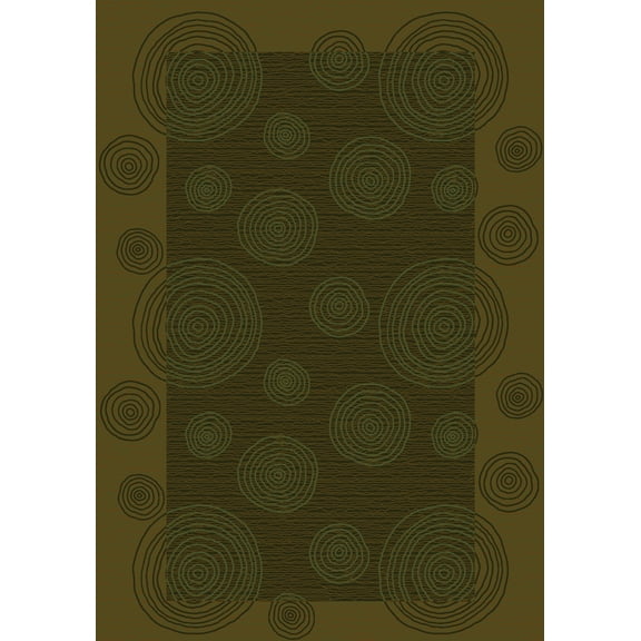 Milliken Innovations Area Rug WABI TOBACCO Wabi Tobacco Loops Rings 5' 4" x 7' 8" Rectangle