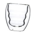 thumbnail image 1 of Drinking Glass Heat Resistant Insulated Double Walled Coffee Glass Tea Cup Glass, 1 of 9
