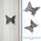 thumbnail image 3 of GOOHOCHY 2pcs Muebles Manedas de cajones Faux Mariposas Manijas de puerta Mangos de aleación de zinc, 3 of 7