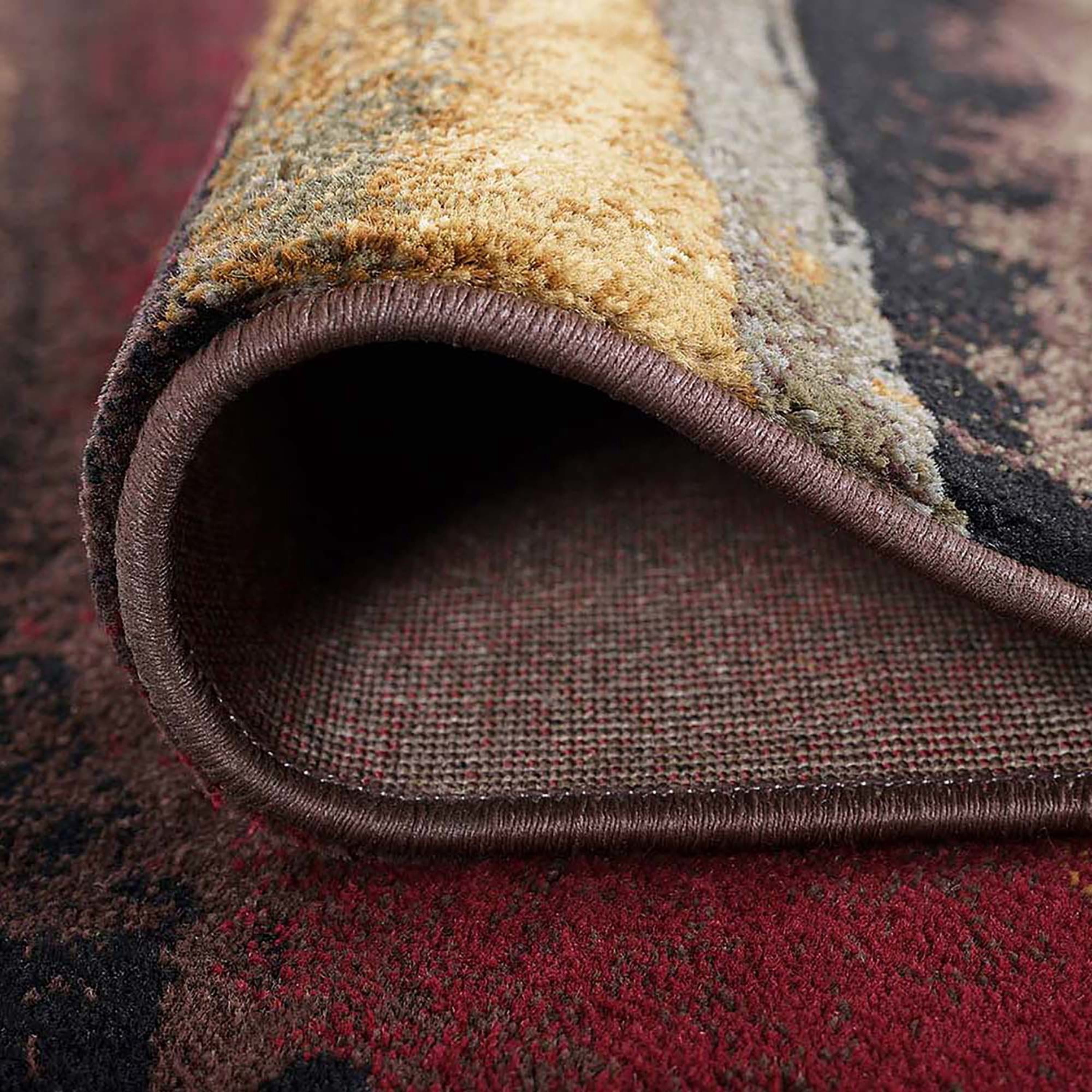 Festival Contemporary 2' x 3' Multi-Color Polypropylene Indoor Area Rug