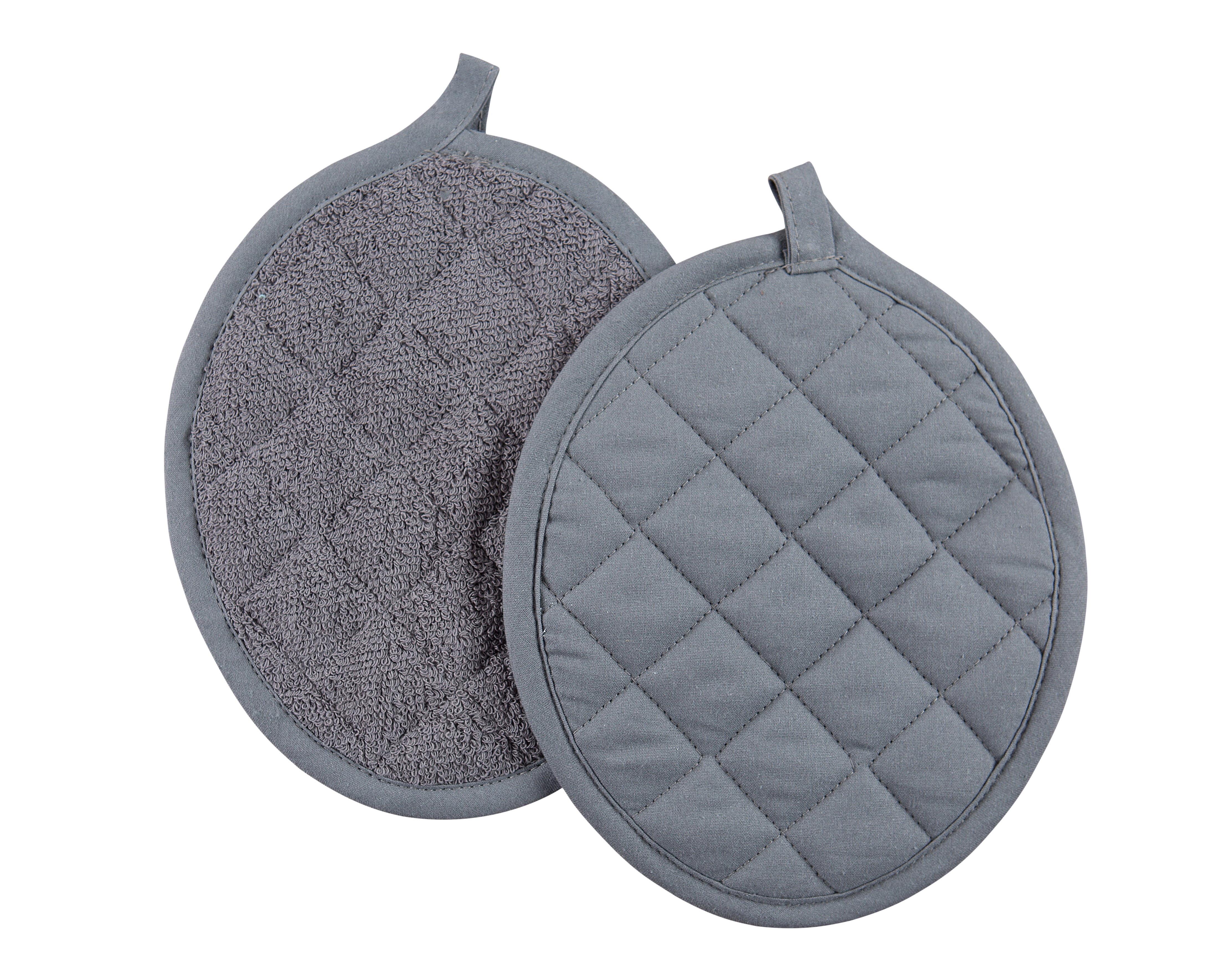 Heat Resistant With Ha Quilted Terry Oven Set Machine Washable Details about   Dii 100% Cotton