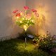 thumbnail image 4 of 7-Head Solar Faux Flower Lights Waterproof LED Artificial Flower Garden Decor Solar Stake Lights for Pathways Lawns Patio Yard Auto off on Landscapes Lighting, 4 of 6