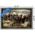 thumbnail image 3 of The Hobbit: An Unexpected Journey - Group Wall Poster, 14.725" x 22.375", Framed, 3 of 3