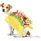 thumbnail image 1 of Disfraz de perro y gato: disfraz de Halloween con comida mexicana para mascotas, disfraz divertido para fiesta, talla S a M para cachorro y gatito, 1 of 4