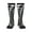 2 Black-1, variant on Xecao Butterflies Optical Illusion Print Compression Socks for Both Men And Women for Running, Travel, Flight, Nurse