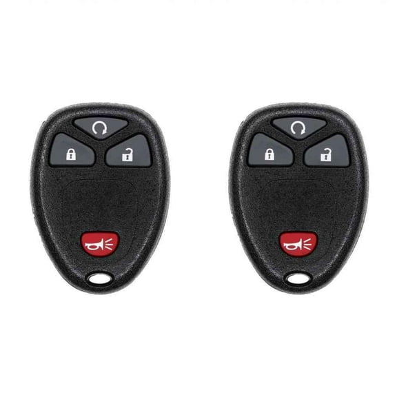 Car Key Fob Keyless Entry Remote for Chevrolet Silverado 2007-2013 FCC OUC60270 OUC60221 Part Number 15913421 20868672 20952474 Pack of 2