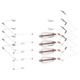 thumbnail image 4 of Jaula de Cebo de Resorte ANGGREK con Ganchos para Pesca de Carpa, 4 of 7