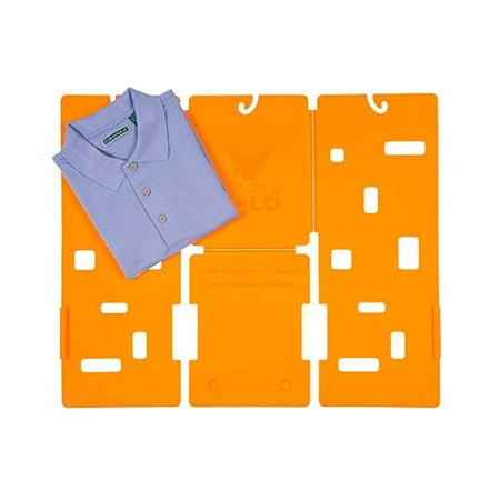MiracleFold Laundry and Clothes Folder in Orange