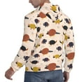 thumbnail image 6 of Naloa Cute Armadillo1 Men's Casual Hooded Collar Drawstring Hoodies Pullover Sweatshirts Casual Long Sleeve Shirts-4X-Large, 6 of 7