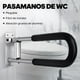 thumbnail image 3 of Barras De Seguridad, Plegable Pasamanos Abatibles para Inodoro Barra, Aluminio Barandilla de Seguridad para Baño, Agarraderas para Baño Adulto Mayor, Agarre para Bañera o Ducha Discapacitados, 3 of 7