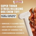 thumbnail image 5 of Bullibone Nylon Bone Dog Chew Toy - XL Bacon - 3 Pack, 5 of 6