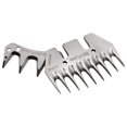 thumbnail image 3 of Professional Shearing Equipment, Precision Cutting Replacement Blades for Long Tooth Comb, High Efficiency Stainless Steel Sheep Clipper Shears (1pcs), 3 of 5