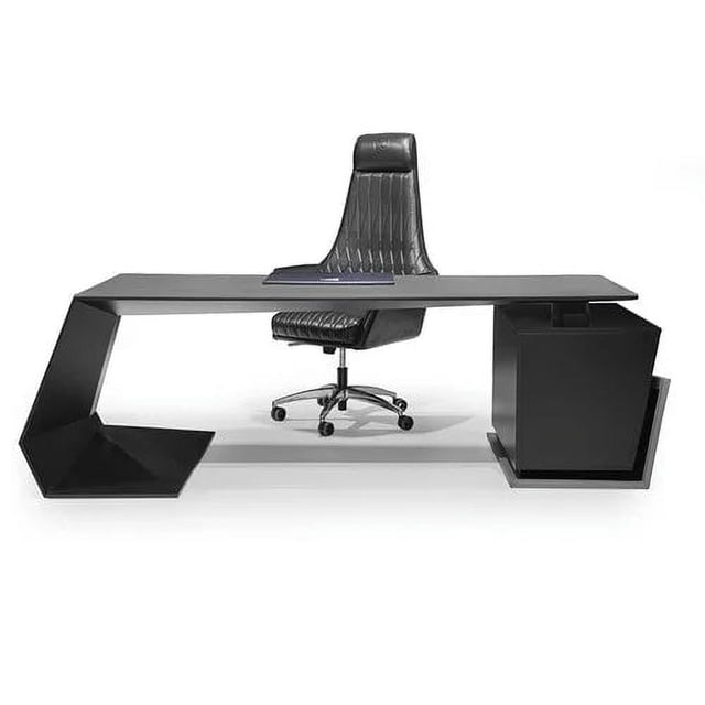 Corner Computer Desk Organizer Executive Modern Work Storage Office Desk Drawers Wooden Escritorios De Oficina Office Furniture My Lux Decor Round
