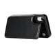 thumbnail image 5 of Funda a prueba de polvo perfecl para iPhoneXR de cuero PU suave Negro, 5 of 7