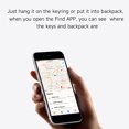 thumbnail image 3 of Amdohai Global Position Tracker Smart Anti-lost Device Mini Wireless GPS Tracker for Pets Keys Bags Wallets Built-in Battery Silver, 3 of 8