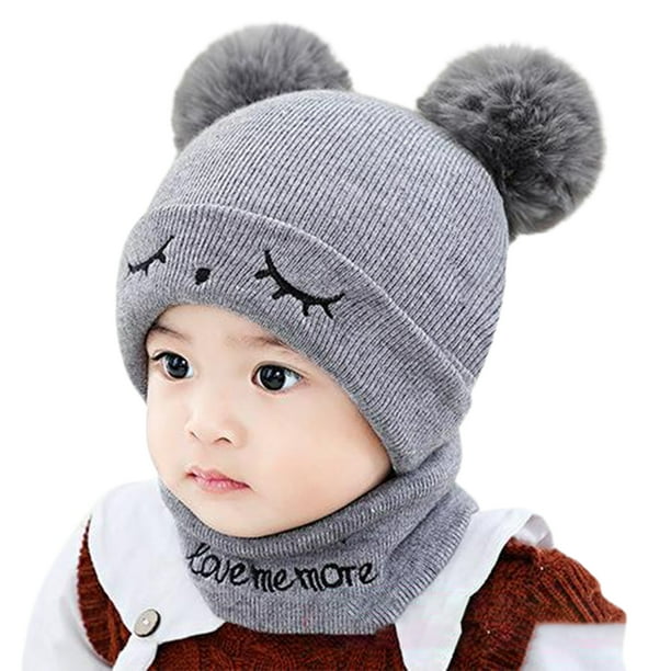 Ensemble Bonnet Écharpe D'hiver Pour Enfant, Garçons Filles, Équipement De  Ski Chaud Coupe-vent En Polaire Pour Sport Extérieur, Mode en ligne