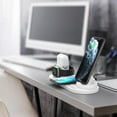 thumbnail image 2 of 6 In 1 Charging Dock Charger Stand For  Watch Series/Air Pods  Station White, 2 of 5