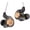 Black no Mic, variant on CCZ MC02 Max HiFi In Ear Monitor Earphones 10mm Dual-Magnet Dynamic Driver High-Sensitivity PET Diaphragm Wired Headphones Detachable 5N High-Purity OFC Cable Ergonomic Earbuds for Audiophiles