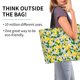 thumbnail image 2 of Fotbe Lemon1 Bolsa Tote Estética de Lona con Estampado para Mujer - Bolsa Reutilizable de Hombro Casual para Vacaciones, Compras, Trabajo y Gimnasio, 2 of 8