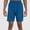 Blue Athletic Shorts, variant on HOOMEUMY Men's Summer Sports Running Shorts Quick Dry Lightweight Gym Workout Shorts with Zipper Pockets Black XXL