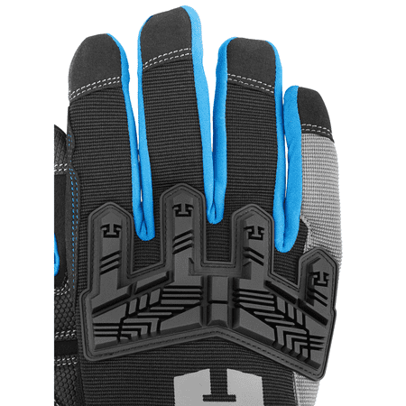 HART Impact Work Gloves, 5-Finger Touchscreen Capable, Size Medium