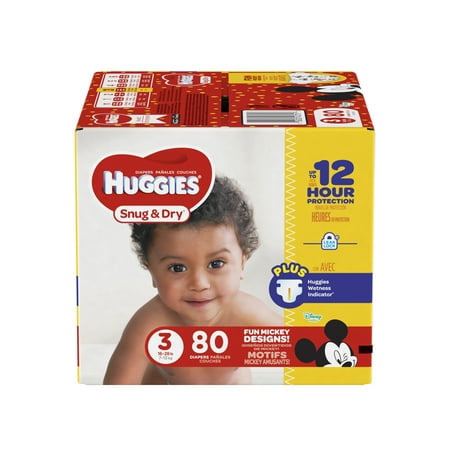 KC Huggies Snug & Dry Baby Diaper