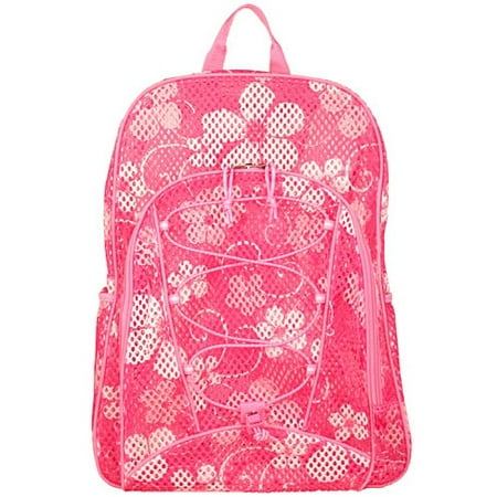 Athletic Works - Floral Mesh Backpack
