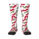 thumbnail image 1 of Fotbe Cherry Calcetas Divertidas Estampadas para Hombre y Mujer, Calcetas de Algodón hasta la Rodilla para Caminar, Correr, Enfermería y Embarazo, 1 of 6