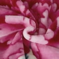 thumbnail image 4 of MERRY HOME Full/Queen Size Fleece Blanket For Bed, A & B Patterns Soft Warm Floral Blanket, Microfiber Plush Middle Weight Bed Blanket For All Season, Blue Background Pink Peony/Peony, 5LB, 75"x87", 4 of 8
