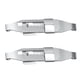 thumbnail image 1 of Corrector De Uñas Encarnadas De 2 Piezas Profesional Curvo Compacto Para Mujeres Y Hombres, 1 of 9
