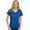 Deep Royal, variant on Womens 5.2 oz. ComfortSoft V-Neck Cotton T-Shirt 5780 (3 PACK)