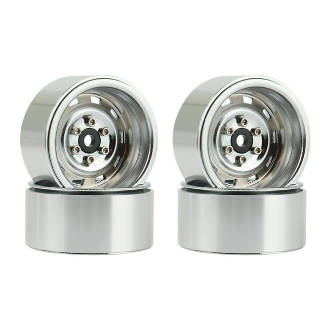 4PCS Rally 1.9 Metal Beadlock Wheel Hub Rim for 1/10 RC Crawler Axial SCX10 90046 AXI03007 Traxxas TRX4 RC4WD D90,1