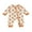 Brown, variant on Liacowi Baby Girls Boys Clothes Infant Fall Christmas Jumpsuit Long Sleeve Crew Neck Gingerbread Man Print Romper 0-18M