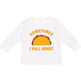 thumbnail image 3 of Inktastic Tacos Fall Apart Boys or Girls Long Sleeve Toddler T-Shirt, 3 of 5