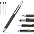 thumbnail image 1 of Bolígrafo multiherramienta 6 en 1, regalos de Navidad para papá, regalos de elefante blanco para adultos, artilugios geniales para regalos de hombres, regalos para hombres que lo tienen todo, 1 of 5