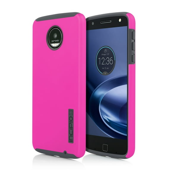 Incipio Motorola Moto Z Dualpro Case Pink And Gray