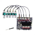 thumbnail image 1 of Placa Amplificadora de Potencia Digital XY-Q100H, 2.1 Canales, 50 W X 2 + 100 W, Módulo Amplificador Bluetooth para Subwoofer con Cable Blindado., 1 of 5