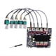 thumbnail image 1 of Placa Amplificadora de Potencia Digital XY-Q100H, 2.1 Canales, 50 W X 2 + 100 W, Módulo Amplificador Bluetooth para Subwoofer con Cable Blindado., 1 of 5