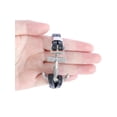 thumbnail image 2 of Terandius Double-Layer Black Leather Stylish Men's Bracelet, Men's Jewelry Gift, 2 of 6