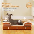 thumbnail image 3 of Orthopedic Dog Bed Washable Medium Dog Bed for Medium Dogs with Supportive Foam Layer Cover and Bottom for Small Medium and Large Dog Medium, 3 of 8