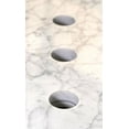 thumbnail image 3 of Vanity Art 24-Inch Single Sink 3-Hole Bathroom Vanity Set | Carrara Marble Stone Top, 1 Drawer 1 Shelf Soft Closing Doors Undermount Sink with Free Mirror - VA2024-G3, 3 of 7