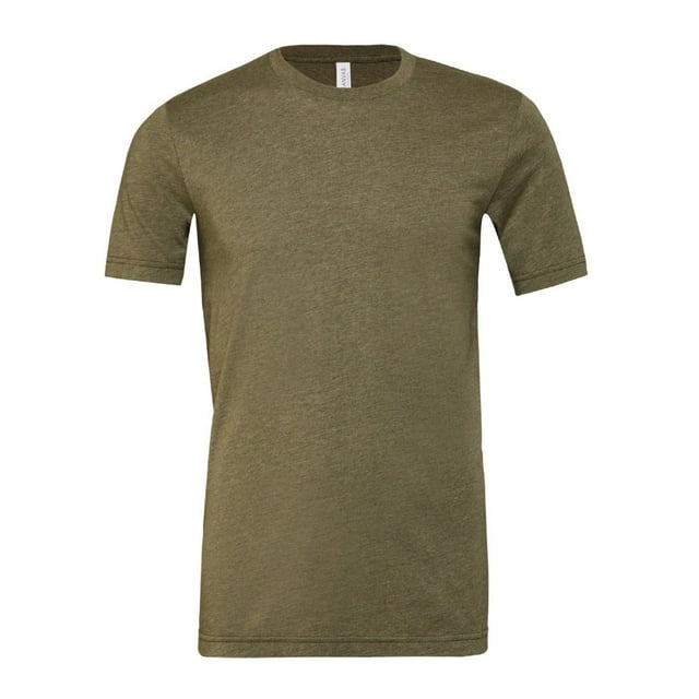 Bella + Canvas Adults Heather CVC T-Shirt