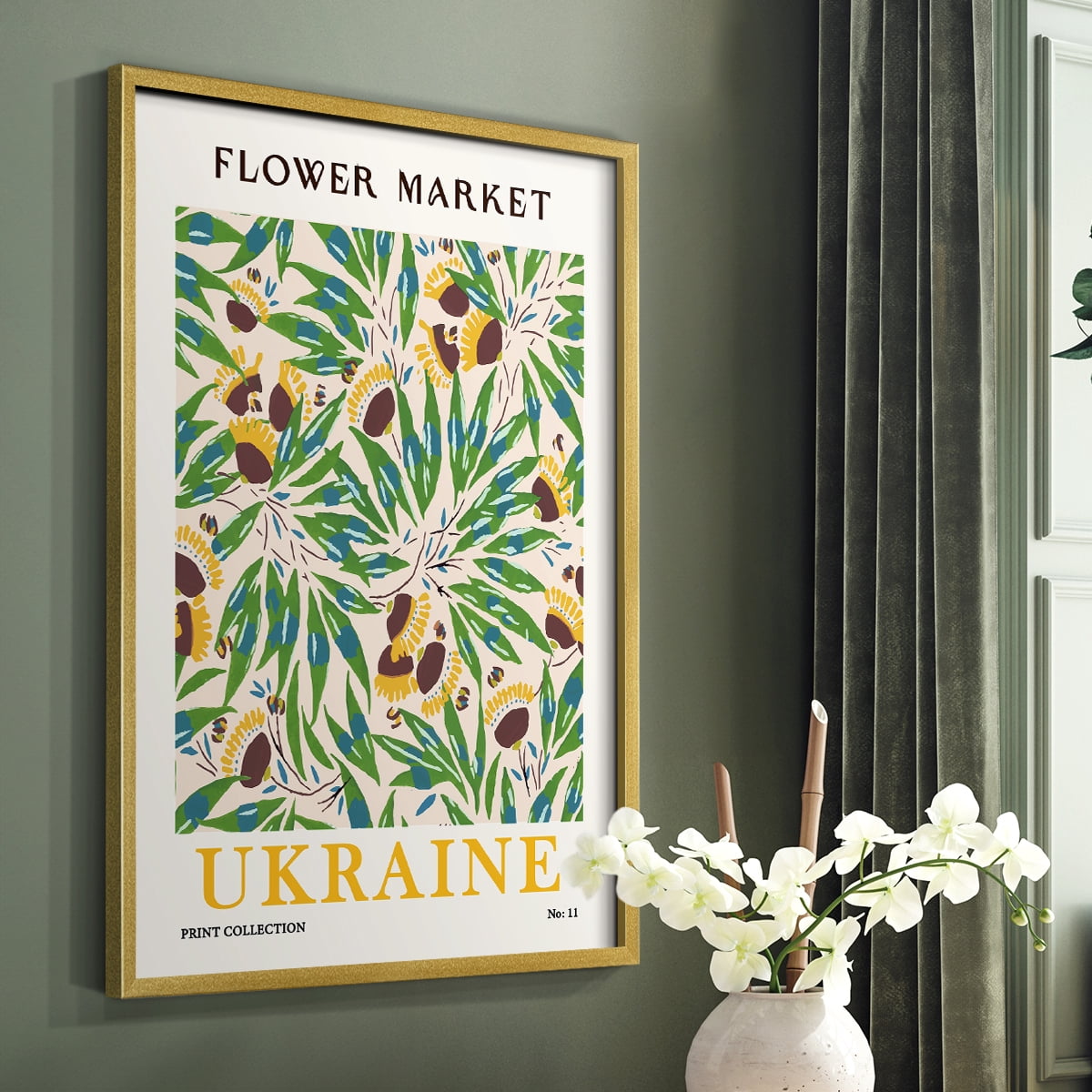 Matisse XV Framed Print - Solid Wood