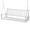 White, variant on Costway 3-Person Wooden Outdoor Porch Swing Heavy Duty Patio Hanging Bench Chair White