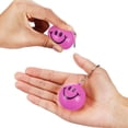 thumbnail image 5 of Stress Relief Smiley Face Keychain, Party Favors, School Rewards, Lot of 48 - Pink, 5 of 5