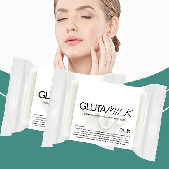 Clearance! Personal Skin Care Lyzmus Gluta Milk Soap Glutamilk Soap Charkush Beauty Glutamilk Premium Brightening Soap Bleach Soap For Smooth And Soft Complexion For & Body