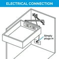 thumbnail image 5 of Docking Drawer Blade In-Drawer Cabinet & Furniture Drawer Slides with (2)15 amp AC, (2)USB-A ports, 5 of 7